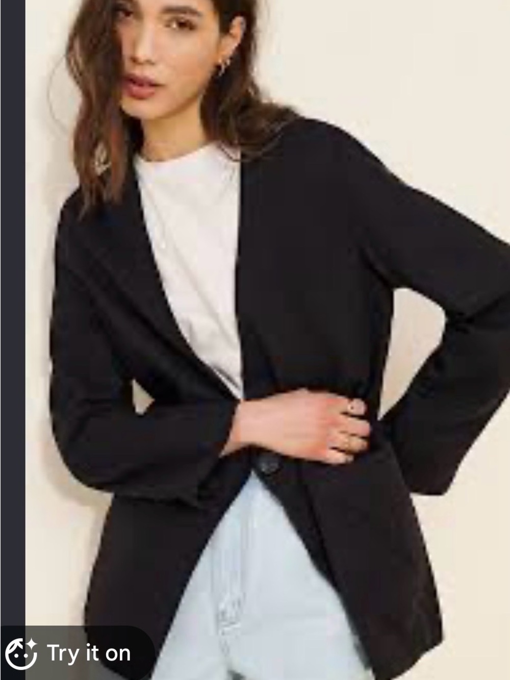 Free people blazer oversized